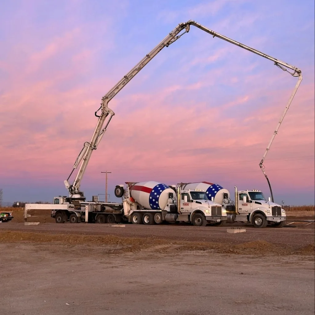 Concrete Pump Setup in Fort Collins